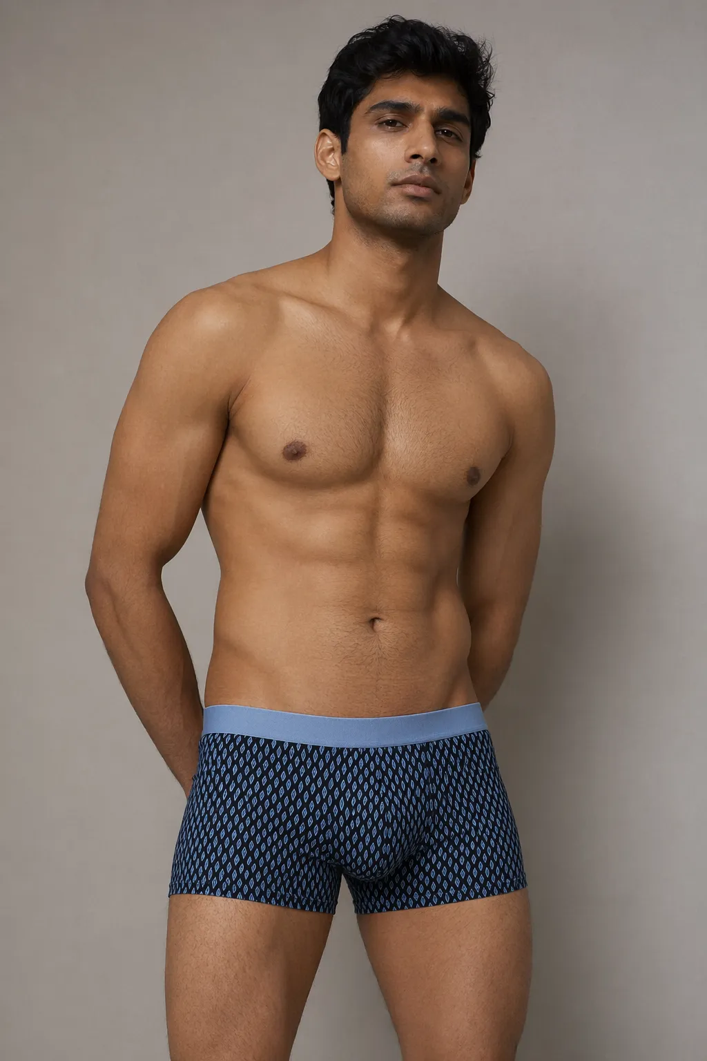 Innerwear man lattice trunk