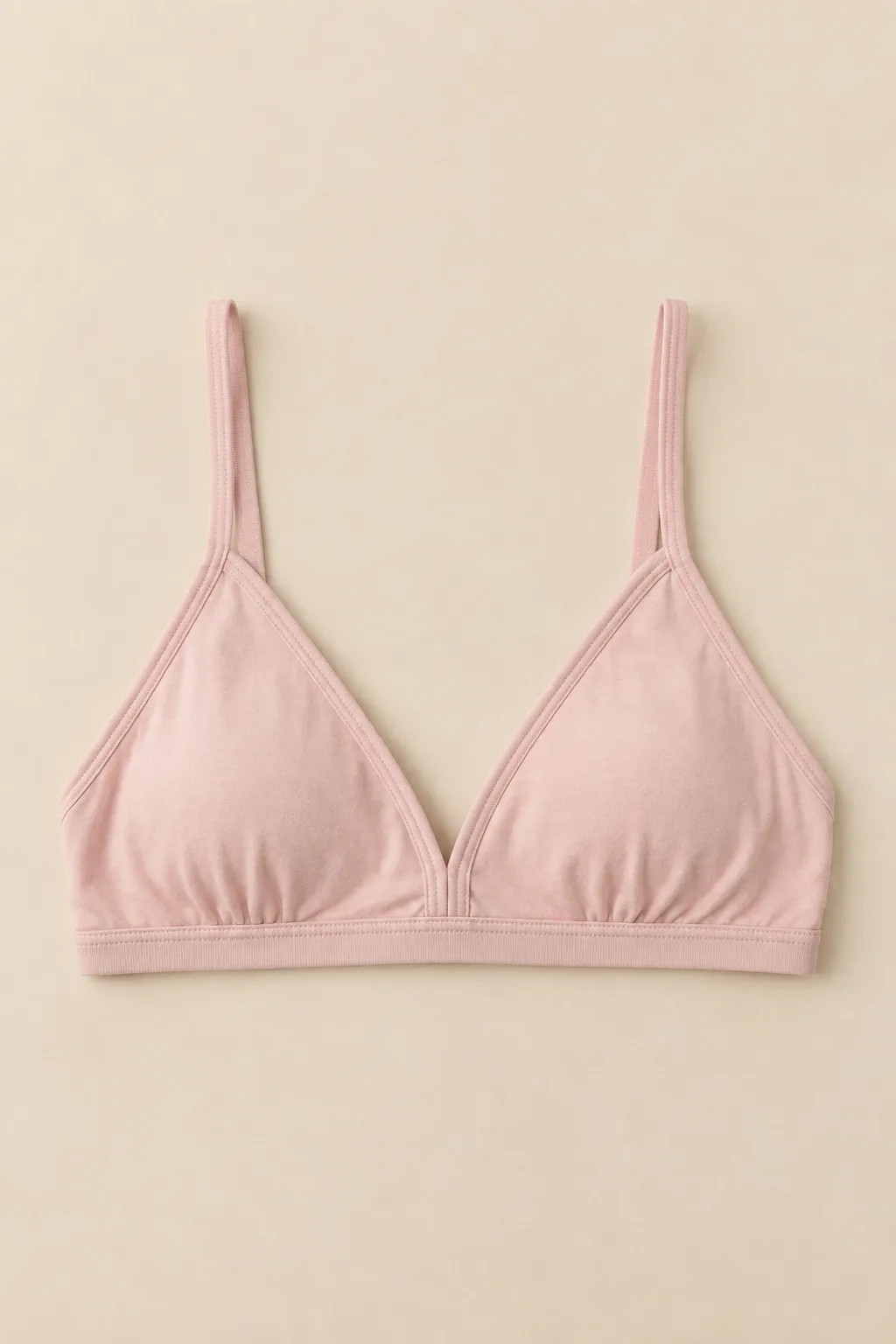 Innerwear woman powder pink modal bralette