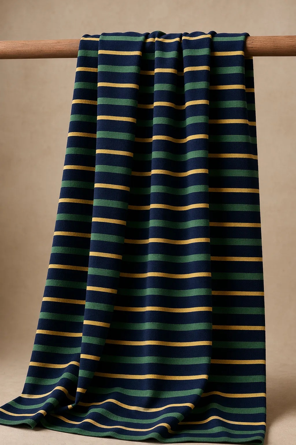 Knits mercerised yd stripes