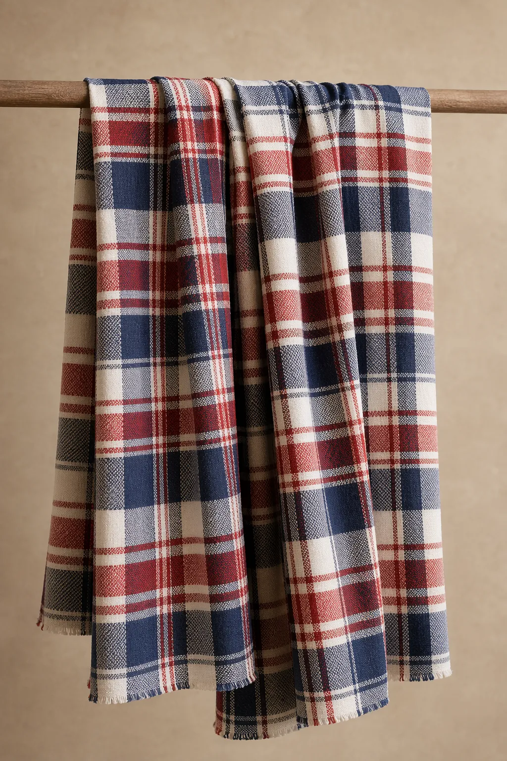 Wovens cotton jacquard red