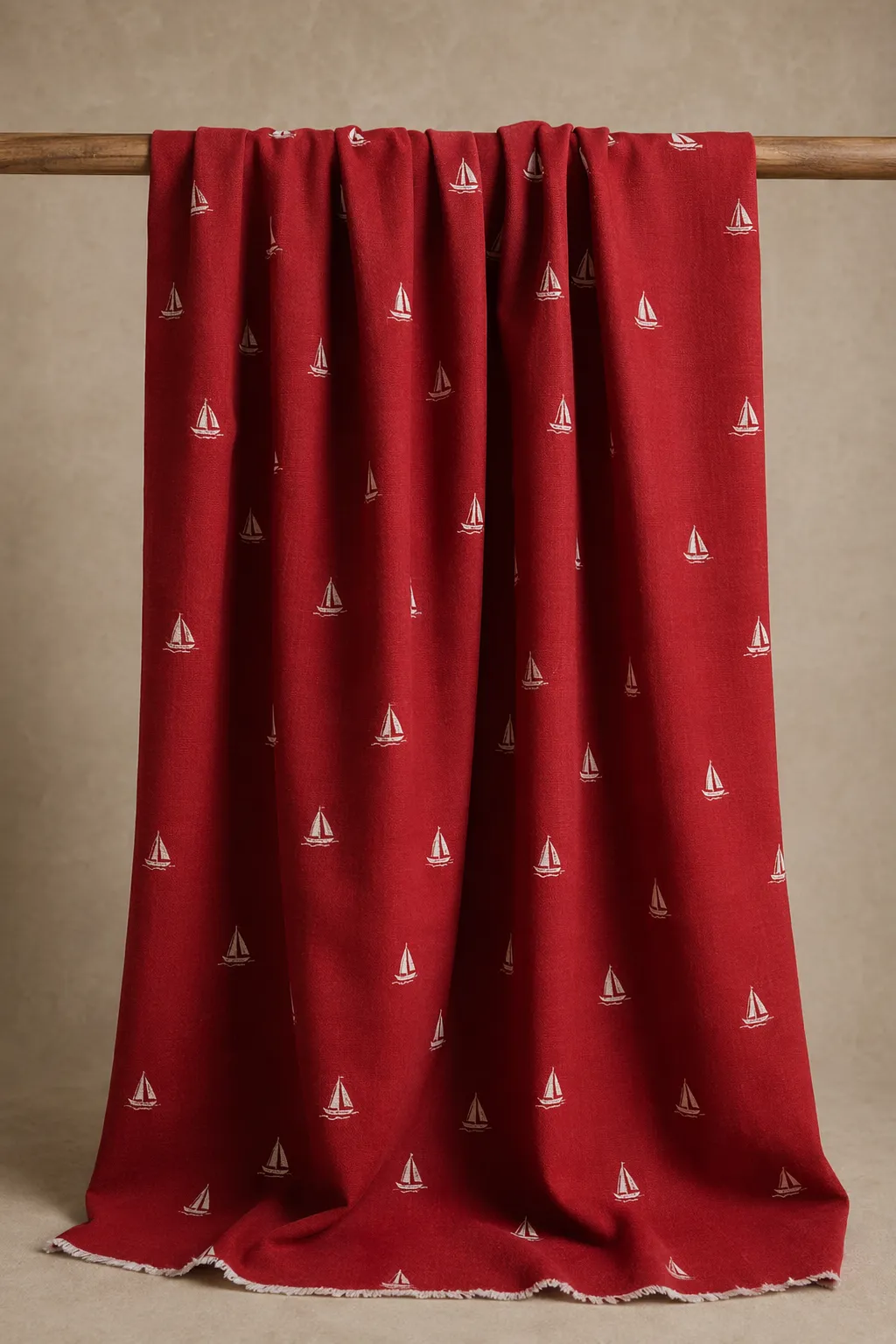 Wovens printed sheeting nautical